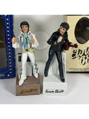 Vintage McCormick Elvis Presley Decanter Lot D-12 1977-68 Limited Edition w/ Box